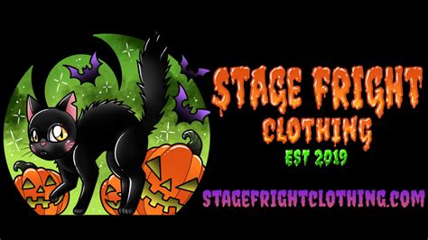 Stage Fright Clothing Gift Card ; Men&39;s shirts; Men&39;s Tank Tops; Womens clothing; Bottoms; Houseware; Purses Make Up Bags; Face Masks; Hoodies; Accessories; Kids clothing; Shoes; ToysCollectiblesFigures; Iron On Patches; Posters; Shoes; CLEARANCE; Log in; Sign up; Facebook; Instagram. . Stage fright clothing